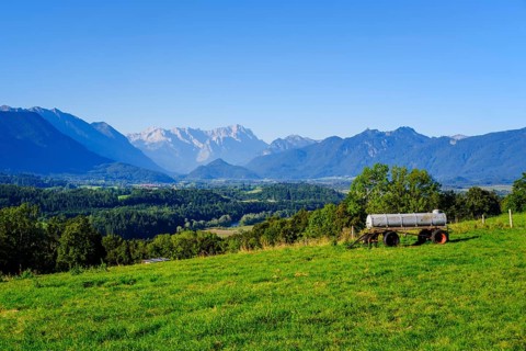 View over Loisachtal