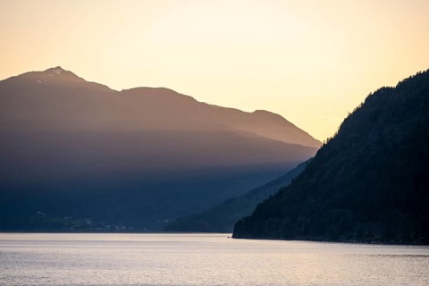 Evening atmosphere