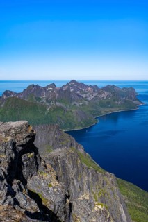 View from the top of Grytetippen