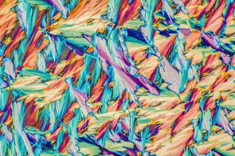 Menthol crystallized
