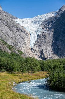Briksdalselva River