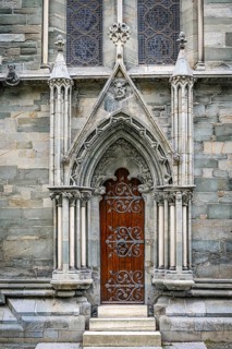 Side entrance