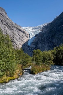 Briksdalselva River