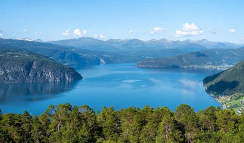 Skjorbakkane or Bakkane viewpoint