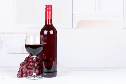 Wine red wine grapes text free space copyspace copyspace
