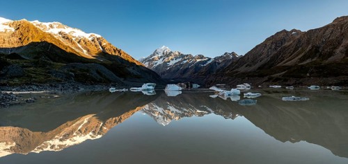 Mount Cook in morning light