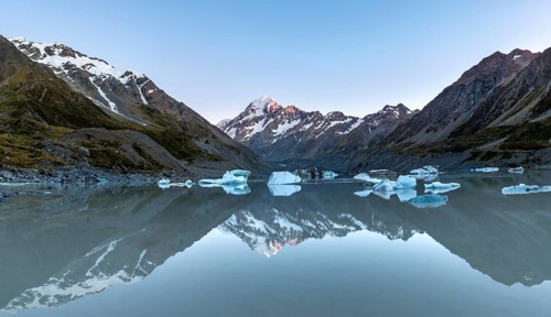 Mount Cook in morning light