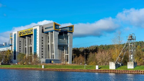 Ship's hoist on the Oder-Havel Canal
