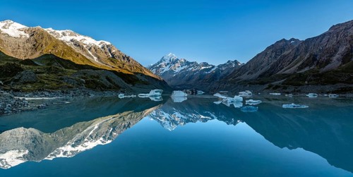 Mount Cook in morning light