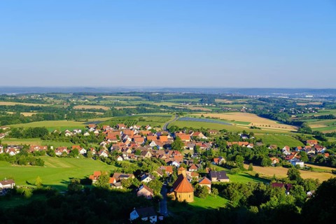Village Weingarts near Kunreuth