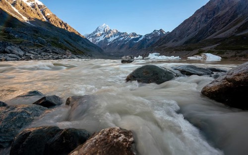 Mount Cook in morning light