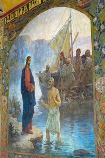 Fresco in the refectory