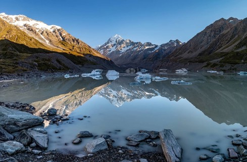 Mount Cook in morning light
