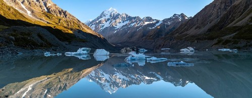 Mount Cook in morning light