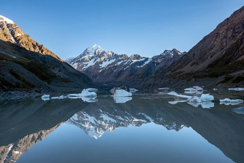 Mount Cook in morning light