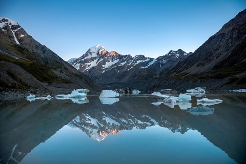 Mount Cook in morning light