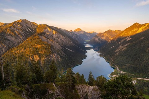 View from the summit of Schoenjoechl