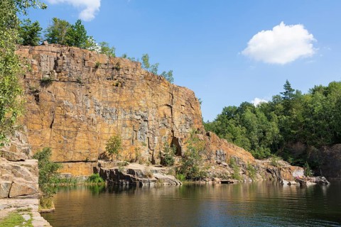 Firstenstein quarry lake