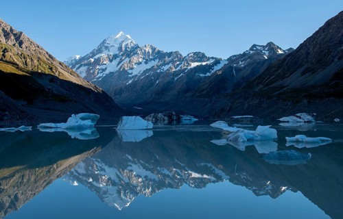 Mount Cook in morning light