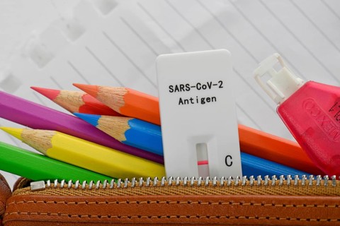 Symbolic image compulsory testing at schools
