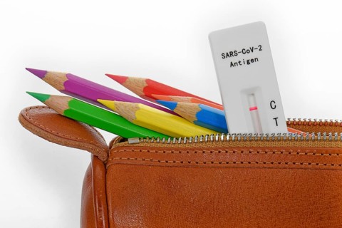 Symbolic image compulsory testing at schools