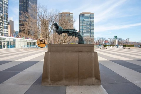 Non-Violence Sculpture