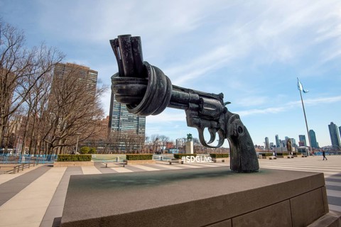 Non-Violence Sculpture