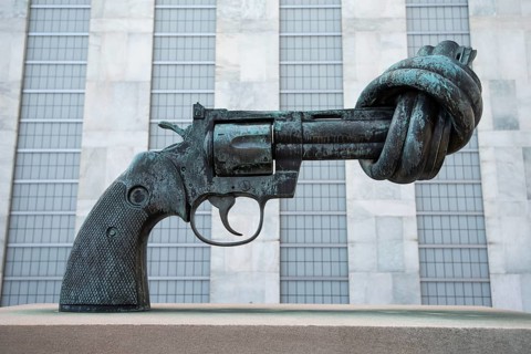 Non-Violence Sculpture