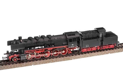 Maerklin H0 Freight train with steam locomotive