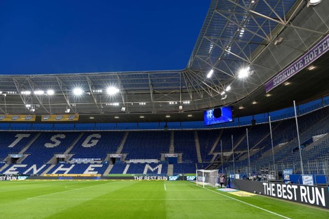 Overview interior of the PreZero Arena