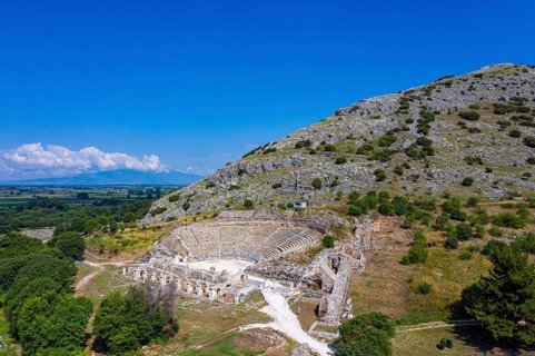 Aerial of the Amphitheatre