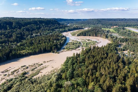 Isar at high water