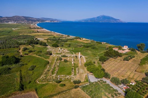 Aerial of the Unesco world heritage site