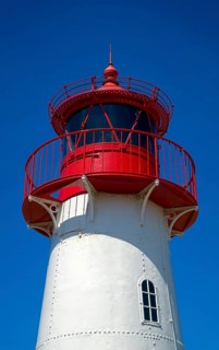 The lighthouse List West on the peninsula Ellenbogen near List