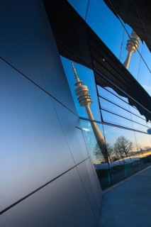 BMW World with Olympic Tower