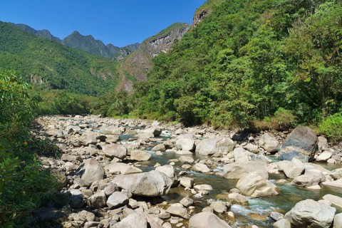Landscape at Rio Urubamba
