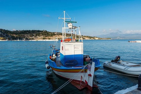 Little fishing boat