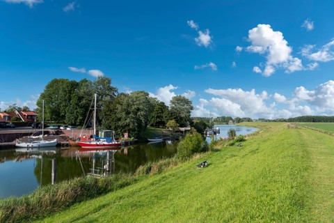 Landscape at the Hooksieler Binnentiel