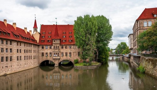 Houses on the Pegnitz