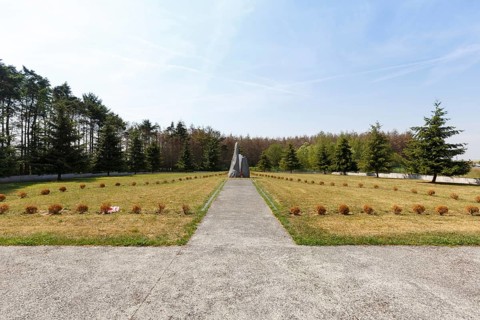 Memorial to the victims of the Concorde crash at Charles de Gaulle Airport
