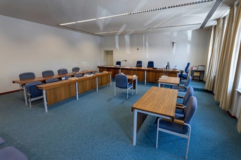 Courtroom 1 at the Erding Local Court