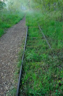 Old tracks of the moor railway