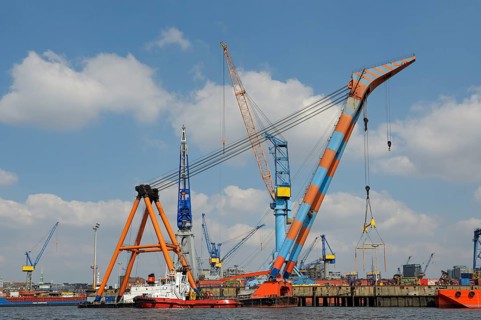Hamburg harbour