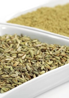 Powder and fennel seeds