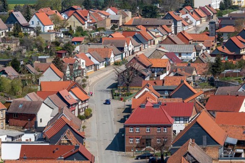 Half-timbered houses