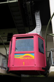 Gondola of the Hochfellnbahn