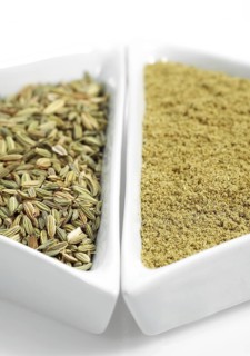 POWDER AND FENNEL SEEDS