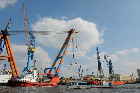 Hamburg harbour