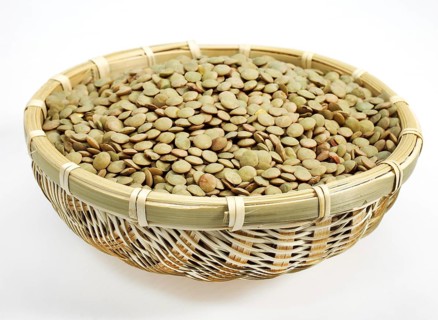 French lentils named St. Flour Blonde lentils