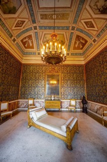 Historic bedroom of a Venetian palace
